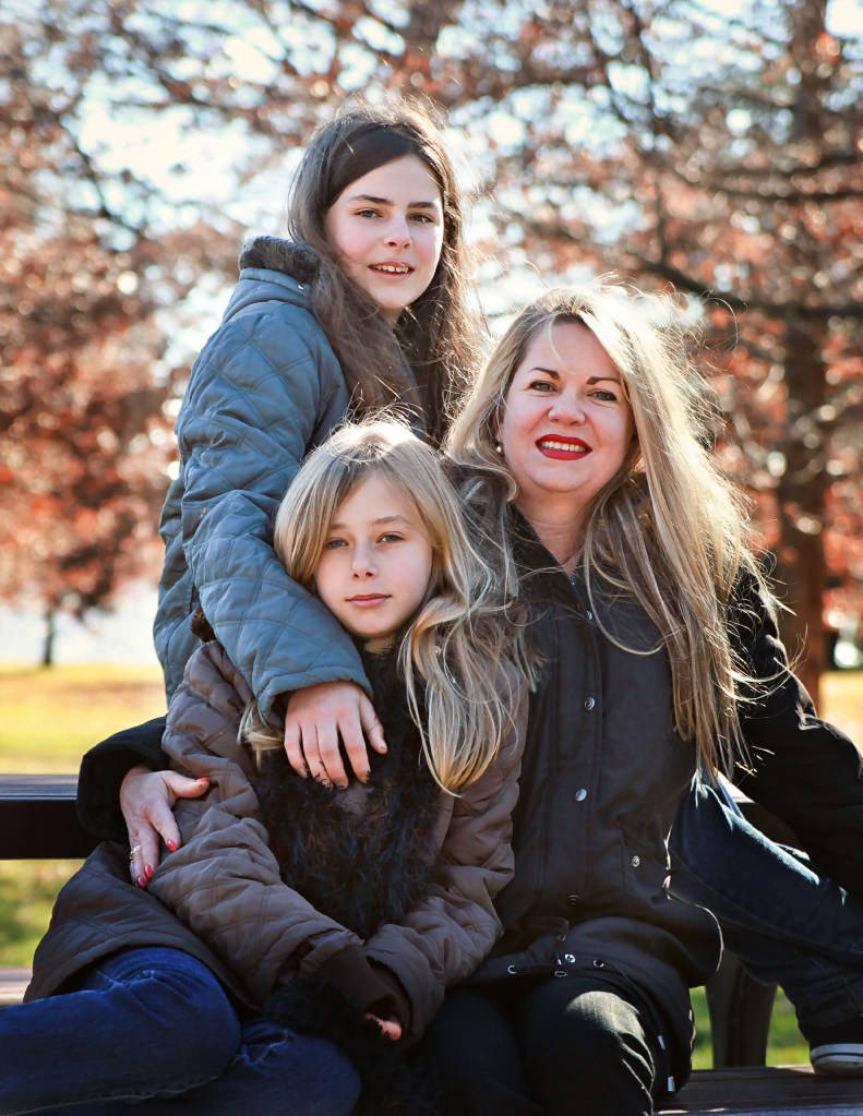 Mother and daughters